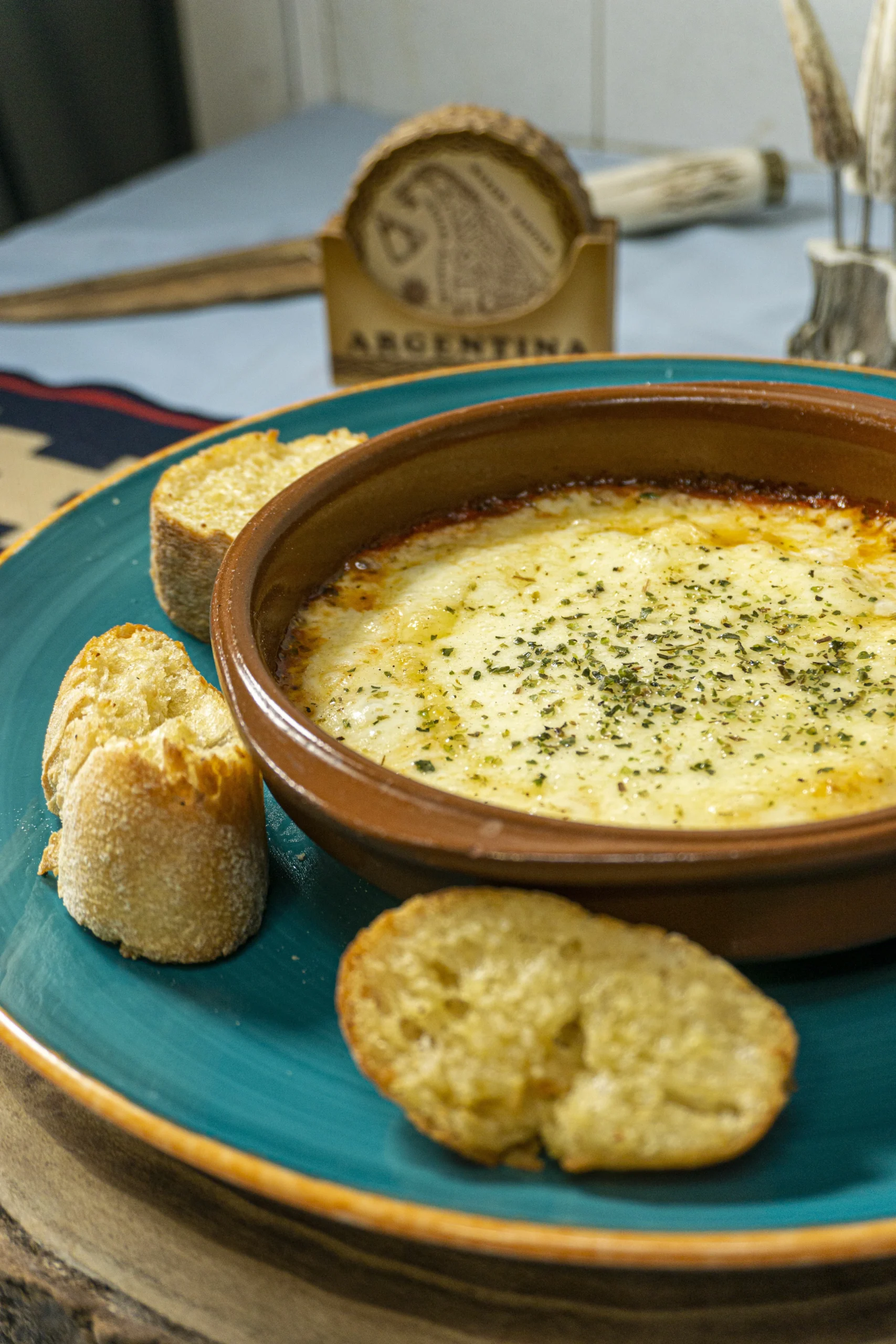 Provolone estilo argentino de el Asador argentino el mirador