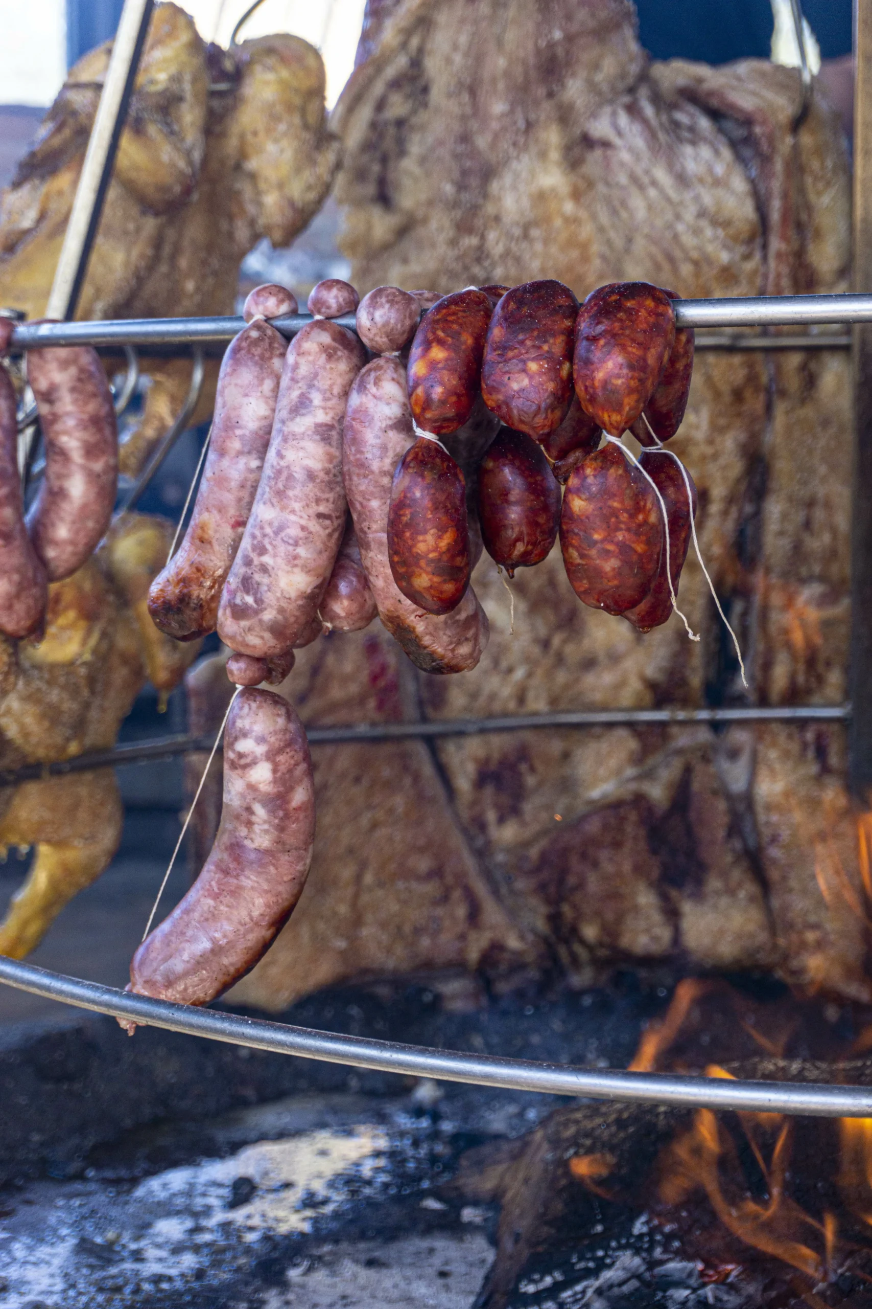 chorizos estilo argentinos de el Asador argentino el mirador