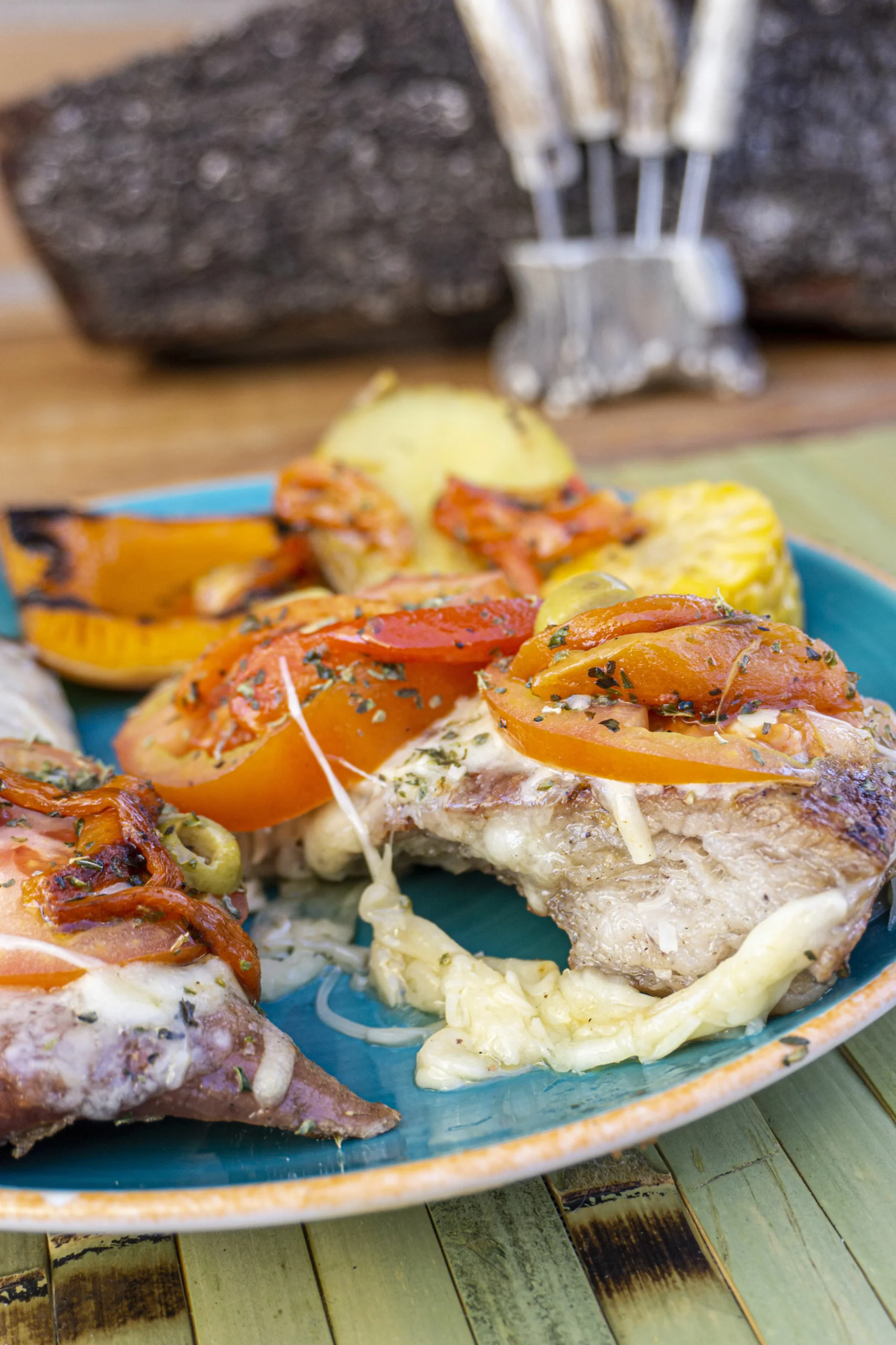 Matambre a la pizza estilo argentino de el Asador argentino el mirador